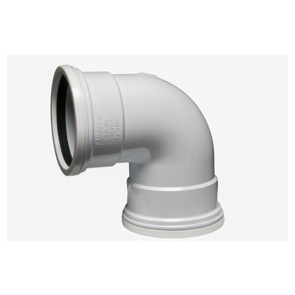 Nutec Hardware Store PVC Pipe Bends Nutec Suppliers & Hardware  Nutec Suppliers & Hardware  62.00 PP-110MM-X-90-BEND-PLAIN-SV