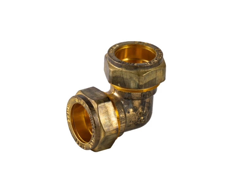 BRASS ELBOW CXC 22MM