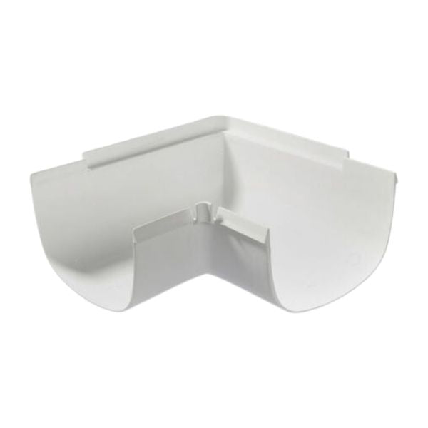 Nutec Hardware Store PVC Gutters Fittings D-Shape Nutec Suppliers & Hardware Nutec Suppliers & Hardware 65.00 Gutter-Corner
