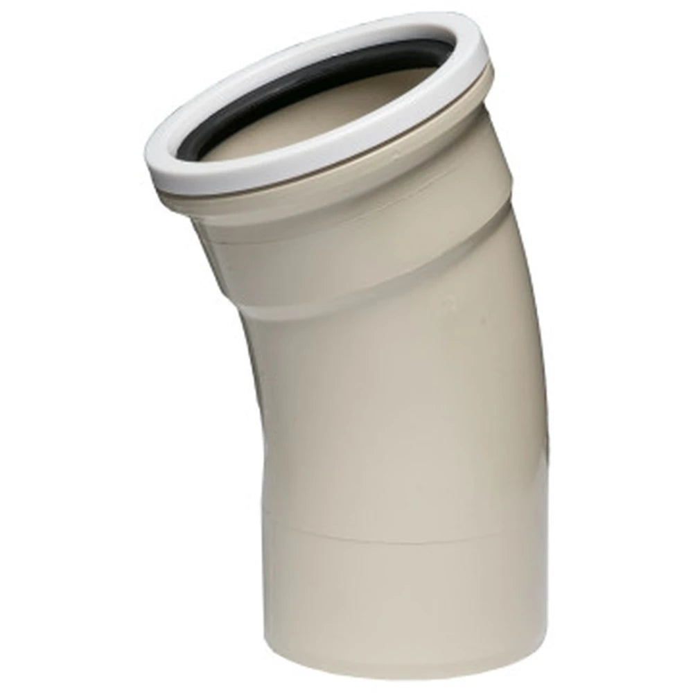 Nutec Hardware Store PVC Pipe Bends Nutec Suppliers & Hardware  Nutec Suppliers & Hardware  47.00 PP-110MM-X-22.5-PLAN-BEND-UG