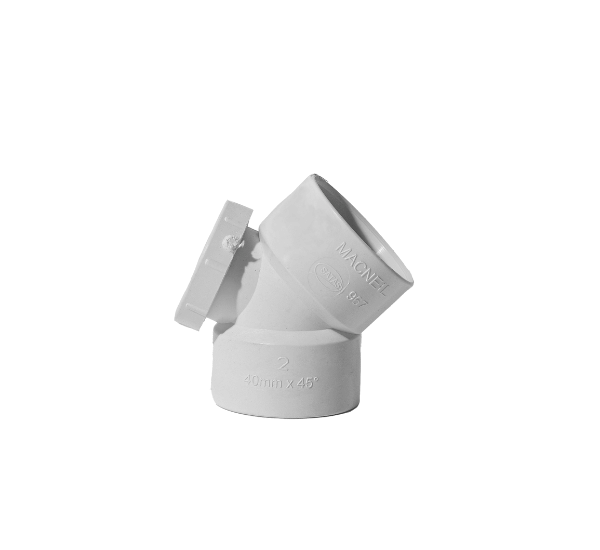 Nutec Hardware Store PVC Pipe Bends Nutec Suppliers & Hardware  Nutec Suppliers & Hardware  9.00 SV-40MM-X-45-IE